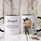 Personalised Hairdresser Mug - Choice of Hair & Skin Tones