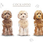 Personalised Cockapoo Fleece Printed Pet Blanket