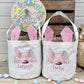 Personalised Linen Bunny Treat Hunt Bag