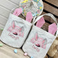 Personalised Linen Bunny Treat Hunt Bag