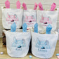 Personalised Linen Bunny Treat Hunt Bag