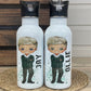 Personalised Boy Character School Water Bottle