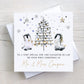 Personalised 1st Christmas as Mr & Mrs Card for Special Couple, Son and Daughter-in-Law, Daughter Son-in-Law, Couple 1st Xmas Married Card