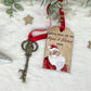 Santa's Magical Key, Personalised Magic Key for Father Christmas, Christmas Eve Box & Stocking Filler, No Chimney Key, Xmas Keepsake