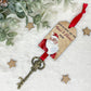 Santa's Magical Key, Personalised Magic Key for Father Christmas, Christmas Eve Box & Stocking Filler, No Chimney Key, Xmas Keepsake