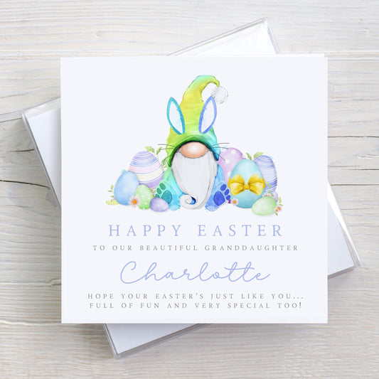 Personalised Girl's Easter Card