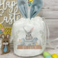 Personalised Small Easter Bunny Drawstring Bag - 4 Designs