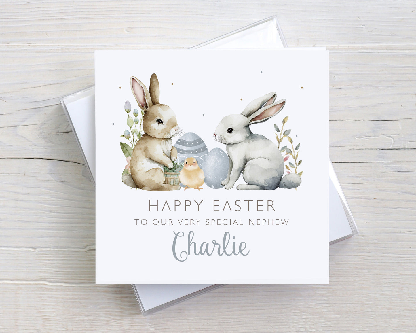 Personalised Boy's Easter Card