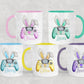 Personalised Easter Gamer Bunny Mug