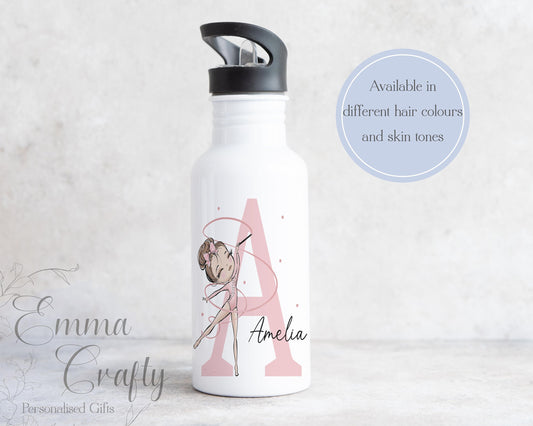 Personalised Gymnastics Water Bottle