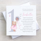 Personalised Girl's 1st Birthday Card