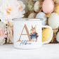 Personalised Boy's Easter Enamel Mug