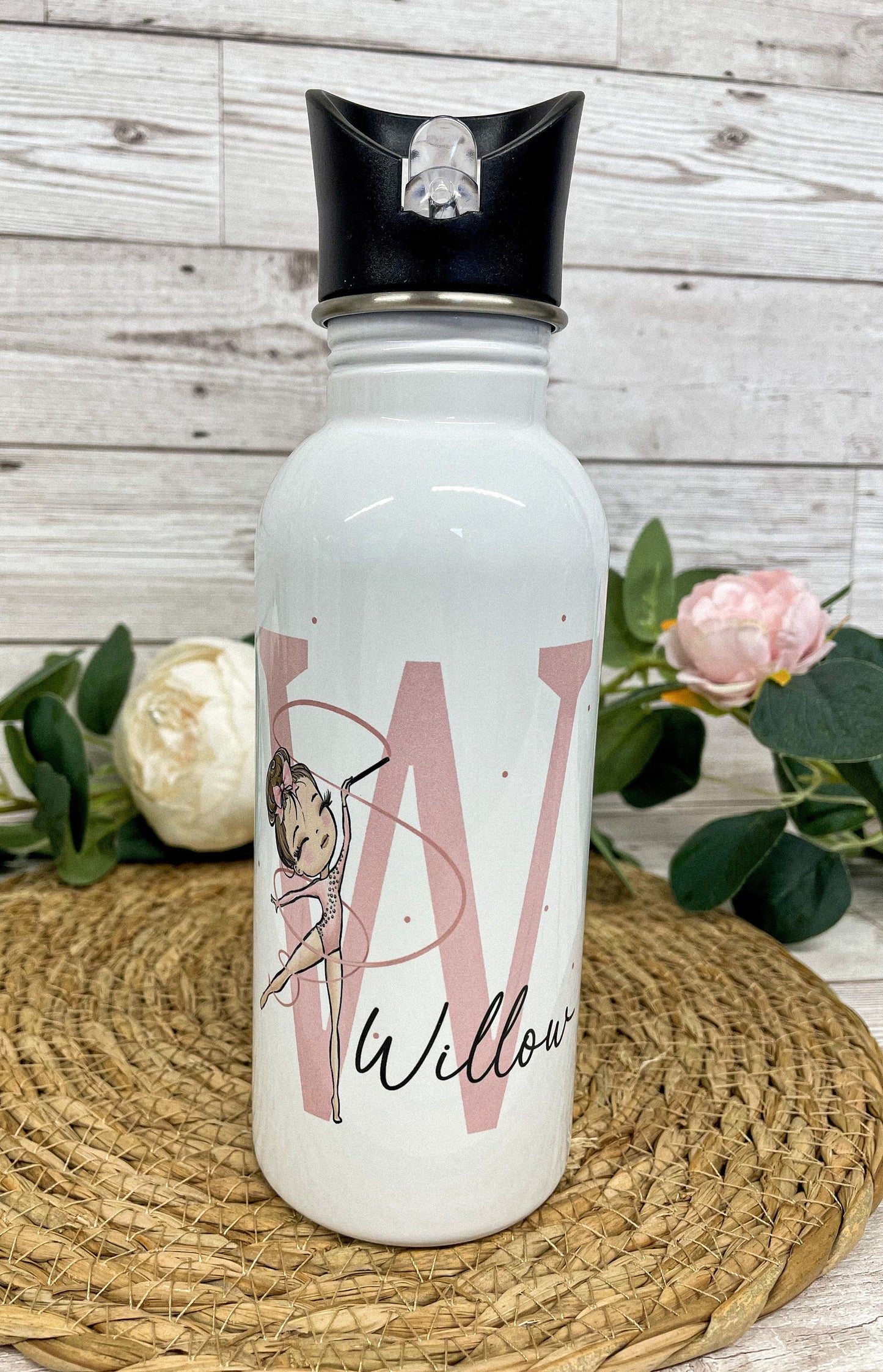 Personalised Gymnastics Water Bottle