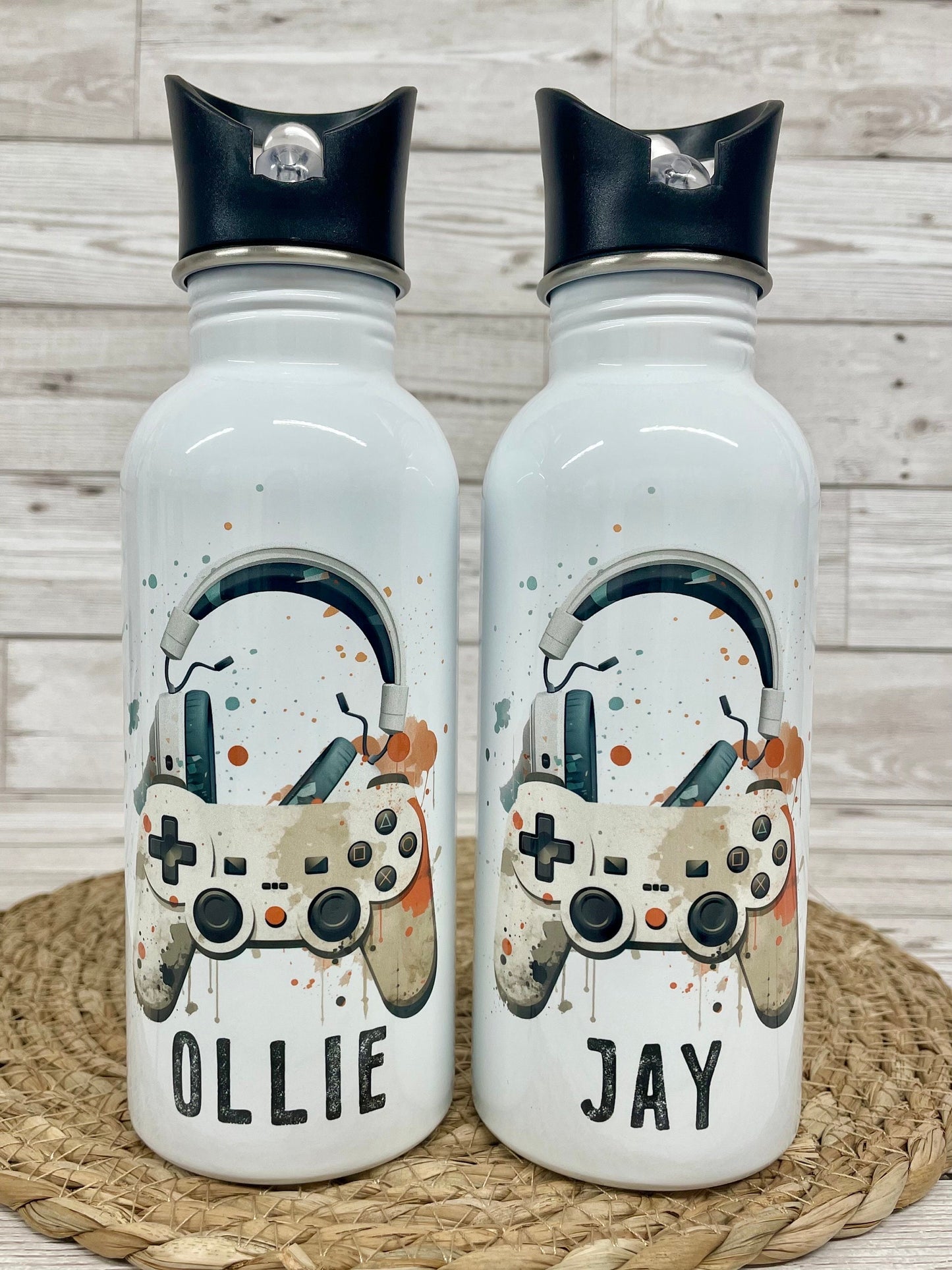 Personalised Gamer Water Bottle