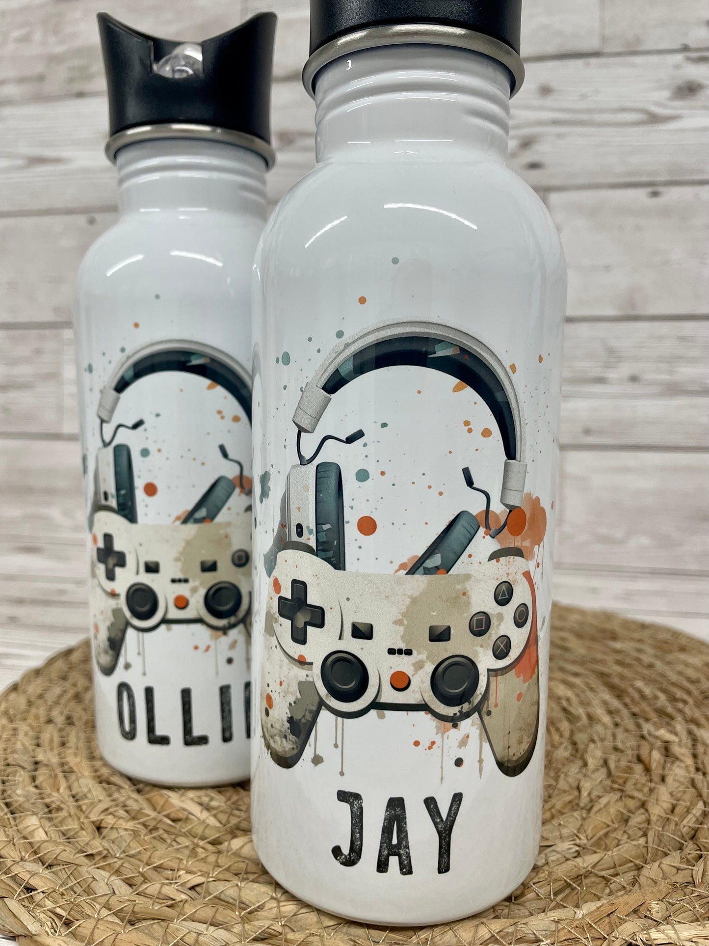 Personalised Gamer Water Bottle