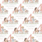 Personalised Girl's Farm Birthday Gift Wrapping Paper