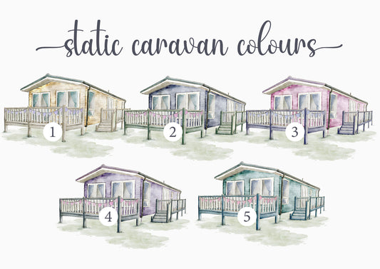 Personalised Caravan Cushion