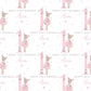 Personalised Girl's Pink 1st Birthday Gift Wrapping Paper