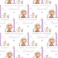 Personalised Girl's 1st Birthday Gift Wrapping Paper