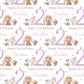 Personalised Girl's Woodland Birthday Gift Wrapping Paper