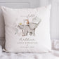 Personalised New Baby Cushion