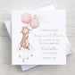 Personalised New Baby Girl Card, Welcome to the World Baby Girl, Personalised Card for New Parents and New Grandparents, Hello Little One