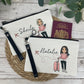 Personalised Custom Character Passport Holder, Travel Documents Pouch