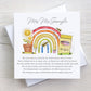 Personalised Teacher Rainbow Thank You Card