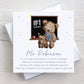 Personalised Bear Teacher Thank You Card