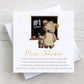 Personalised Bear Teacher Thank You Card