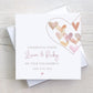 Personalised Heart Engagement Card