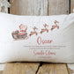 Christmas Eve Pillowcase | Personalised Christmas Eve Pillow Cover | Christmas Eve Box Filler | Santa's On His Way Tonight Pillowcase