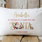 Christmas Eve Pillowcase | Personalised Christmas Eve Pillow Cover | Christmas Eve Box Filler | Santa's On His Way Tonight Pillowcase