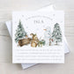 Baby's First Christmas Card, Personalised 1st Christmas Card for Son, Daughter, Grandson, Granddaughter, Niece, Nephew, Godson, Goddaughter