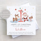 Personalised Baby's First Christmas Card, 1st Christmas Card for Son, Daughter, Grandson, Granddaughter, Niece, Nephew, Godson, Goddaughter