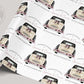 Wedding Gift Wrap Personalised with Names & Date, Congratulations on your Wedding Day Wrapping Paper, Mr and Mrs Gift Wrap, Wedding Car Wrap