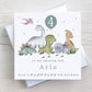 Personalised Dinosaur Birthday Card, 2nd, 3rd, 4th Any Age Dinosaur Birthday Card for Son, Grandson, Godson, Nephew, Special Little Boy