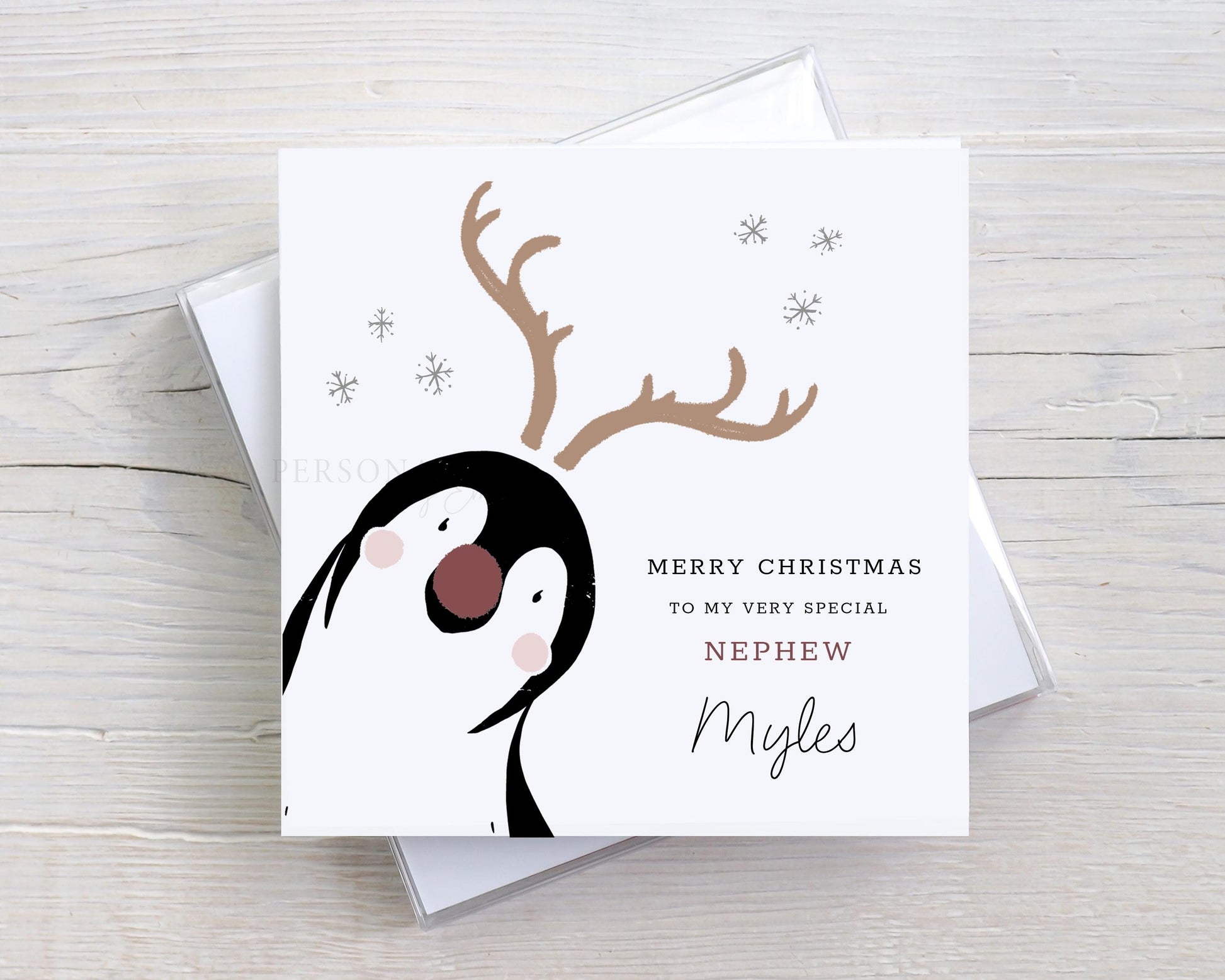 Personalised Christmas Card for Son, Daughter, Grandson, Granddaughter, Nephew, Niece, Godson, Goddaughter, Special Girl, Special Boy