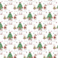 Girl's Christmas Gift Wrapping Paper, Personalised Girl's Christmas Wrapping Paper, Cute Reindeer and Bunny Christmas Gift Wrap for Her