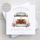 Personalised Wedding Card, Congratulations on your Wedding Day, Mr and Mrs, Mr and Mr, Mrs and Mrs, Just Married Card Wedding Car Design