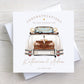 Personalised Wedding Card, Congratulations on your Wedding Day, Mr and Mrs, Mr and Mr, Mrs and Mrs, Just Married Card Wedding Car Design