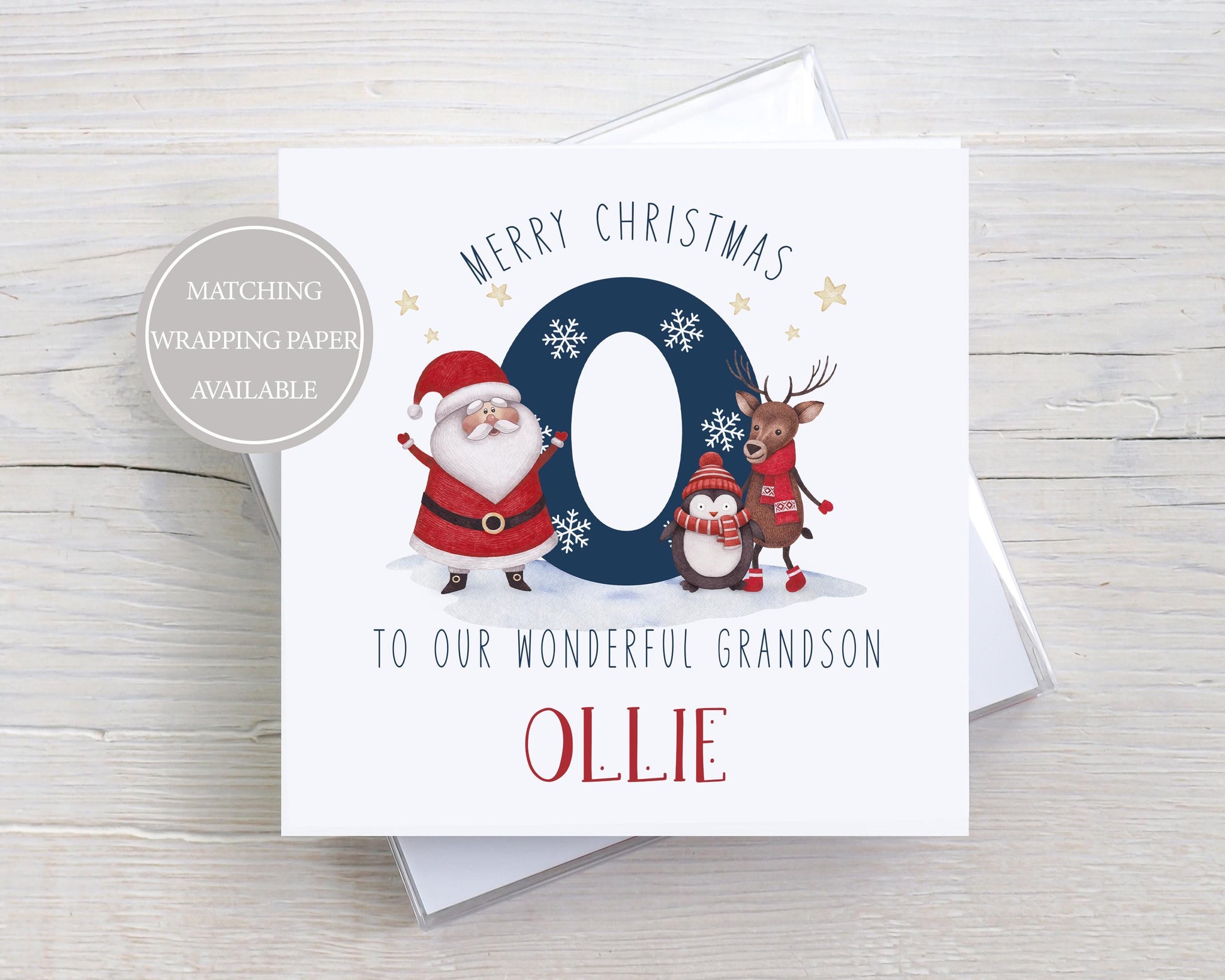 Personalised Christmas Card for Son, Daughter, Grandson, Granddaughter, Nephew, Niece, Godson, Goddaughter, Special Girl, Special Boy