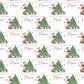 Girl's First Christmas Wrapping Paper, Personalised Girl's 1st Christmas Wrapping Paper, 1st Christmas Gift Wrap, Cute Reindeer Design