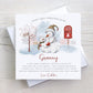 First Christmas as my Granny Card, Personalised 1st Christmas Card for Nan, Nana, Grandma, Great-Granny from Baby Grandson or Granddaughter