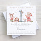 Baby Boy's First Christmas Card, Personalised Boy's 1st Christmas Card for Son, Grandson, Great-Grandson, Nephew, Godson, Special Little Boy