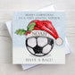 Christmas Football Gift Wrapping Paper, Personalised Kids Football Christmas Wrapping Paper, Christmas Gift Wrap for Football Fan