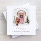 Christmas Card for Her, Personalised Christmas Card for Mum, Grandma, Daughter, Granddaughter, Sister, Niece, Goddaughter, Aunt, Friend