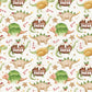 Christmas Gift Wrapping Paper, Personalised Dinosaur Christmas Wrapping Paper, Christmas Dinner Dinosaurs Design Gift Wrapping Paper