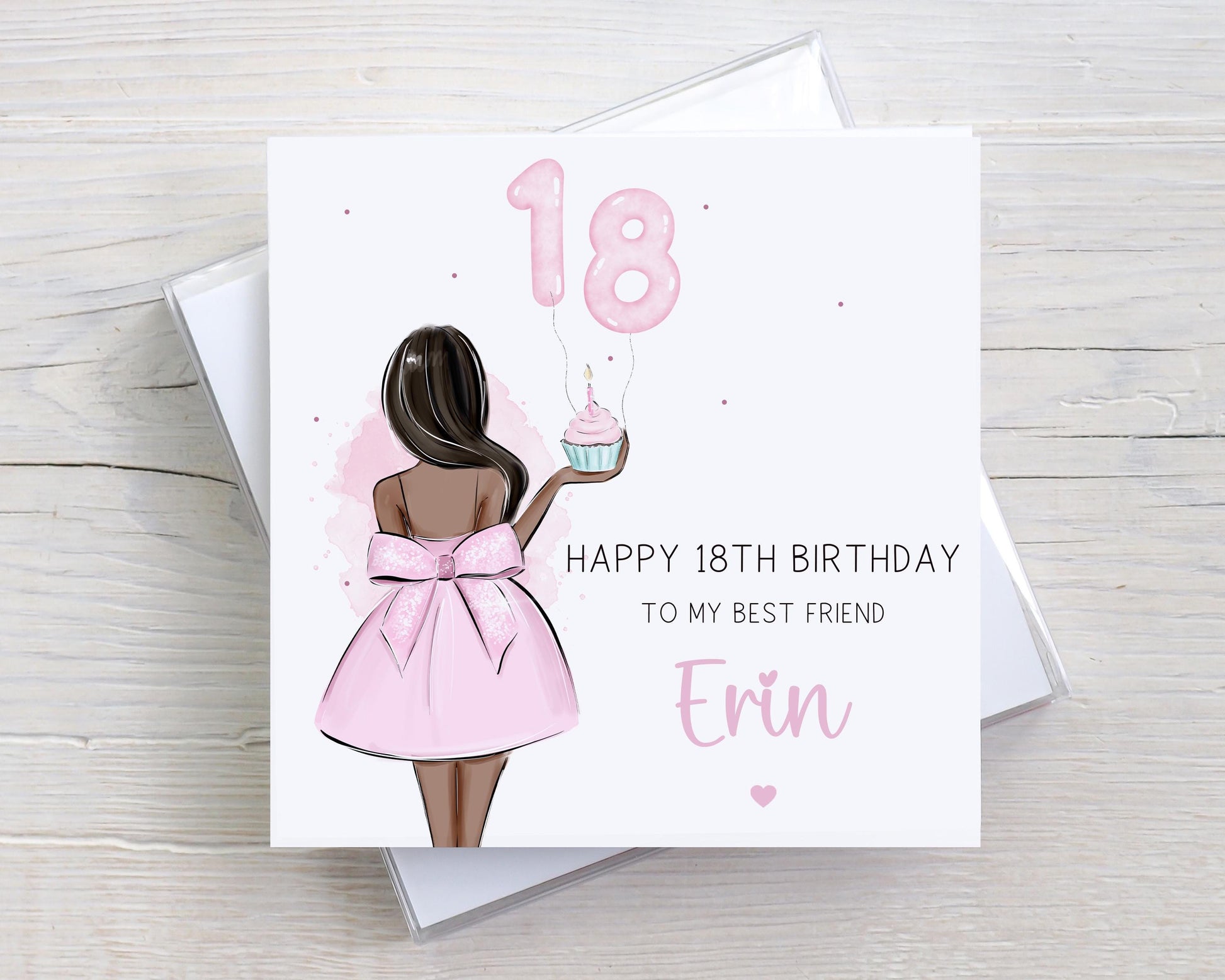 Birthday Gift Wrapping Paper for Her, Personalised Milestone Birthday Gift Wrap - 16th 18th 21st 30th Any Age Custom Birthday Gift Wrap