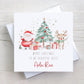 Girl's Christmas Gift Wrapping Paper, Personalised Girl's Christmas Wrapping Paper, Santa Christmas Gift Wrap for Her, Magical Christmas